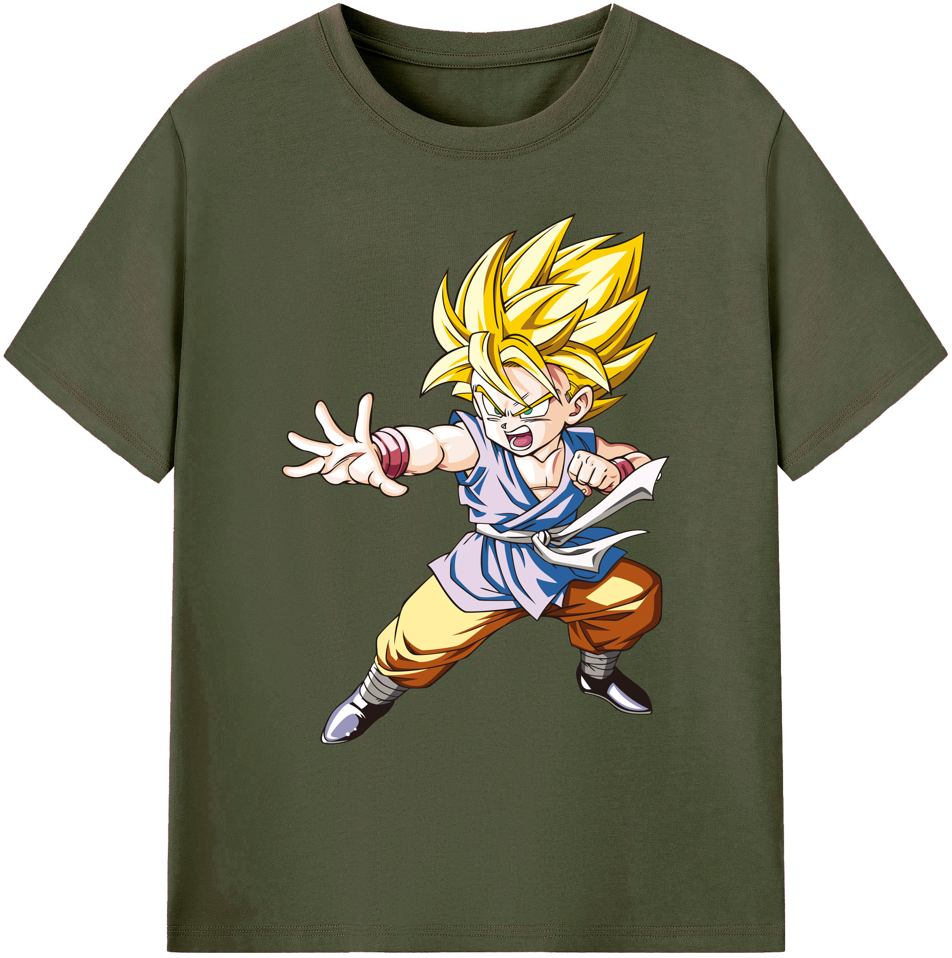 （画像用） ドラゴンボール ベジット DRAGON BALL Vegetto 綿100％ メンズ半袖Tシャツ｜肌触りやわらか＆通気性